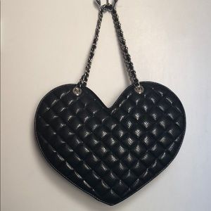Bebe Heart-shaped Purse